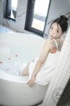 價值40美金韓國高端攝影頂級女神 ▌Yoen▌G奶尤物出水芙蓉 珍珠小丁誘人裂縫 色氣逼人
