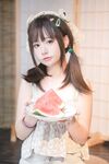 高端ACG業界女神爆機少女▌喵小吉▌清純鄰家《小吉的小鎮生活》掰穴逗乳少女感無敵嫩