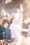 高端ACG业界女神爆机少女▌喵小吉▌古风仙作《如梦令》绝美画风鲜鲍嫩乳 妙哉典藏必备