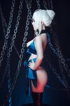 高端ACG業界女神爆機少女▌喵小吉▌Fatel Stay night黑呆 盡情欣賞嬌艷肉體