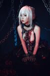 高端ACG業界女神爆機少女▌喵小吉▌Fatel Stay night黑呆 盡情欣賞嬌艷肉體